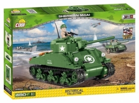 Cobi: Mała Armia WWII. M4A1 Sherman (2464A)