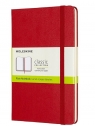 Notes Classic 11,5x18 tw. gładki scarlet red