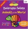 Zwierzęta świata Kolorowanki polsko-angielskie z naklejkami Bardos Krystyna