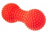 Wałek do masażu duoball czerwony 15,5cm