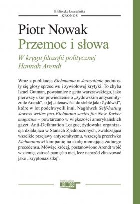 Przemoc i słowa - Piotr Nowak