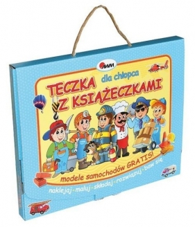 Teczka dla chłopca z książeczkami