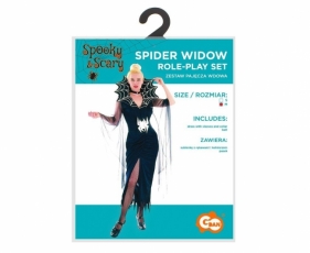 Strój dla dorosłych Pajęcza Wdowa rozm. M
