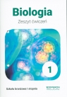 Biologia 1. Zeszyt ćwiczeń. Szkoła branżowa 1 stopnia Jakubiak Beata, Szymańska Renata