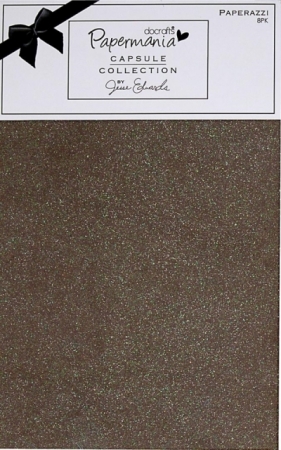 Zestaw papierów brokatowych CAPSULE LINCOLN LINEN 8 KARTEK B - PMA-173102