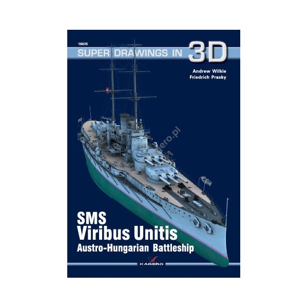 SMS Viribus Unitis Austro-Hungarian Battleship (Superdrawings in 3D)