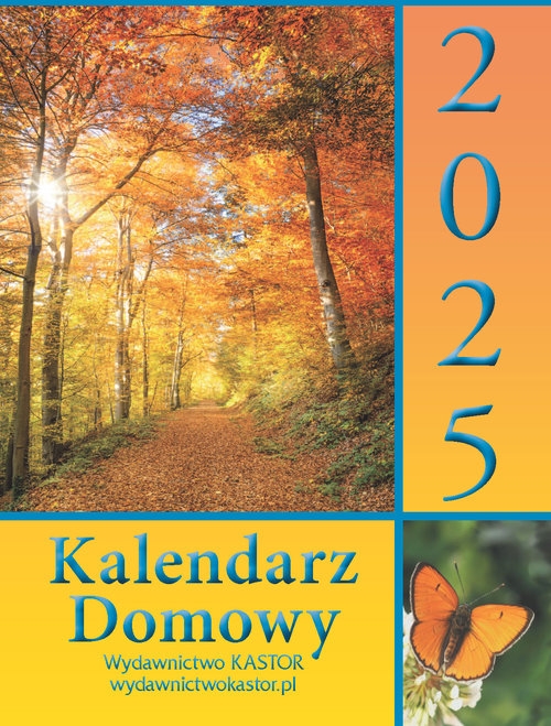 Kalendarz 2025 KL04 KALENDARZ DOMOWY - zdzierak