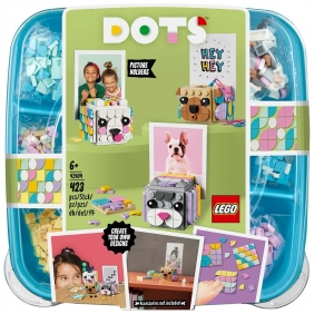 Lego DOTS: Stojaki na zdjęcia z motywem zwierzęcym (41904)