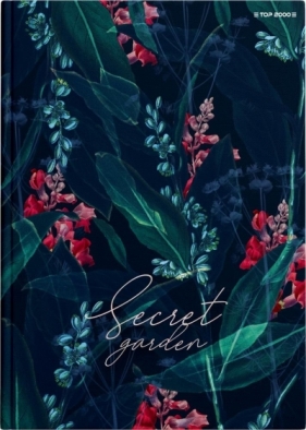 Brulion A5/96K kratka Secret Garden (5szt)