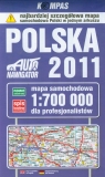 Polska 2011 Mapa samochodowa dla profesjonalistów 1:700 000