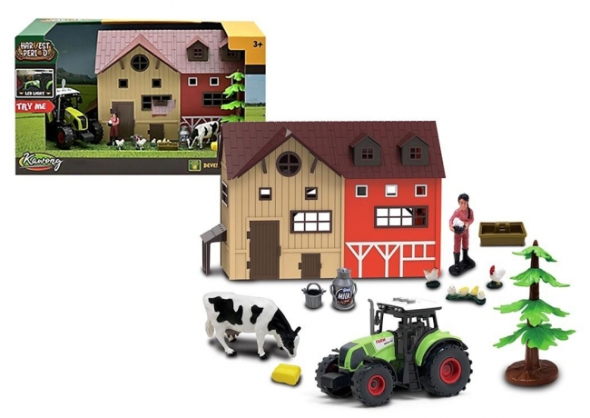 Zestaw farma z traktorem 12el