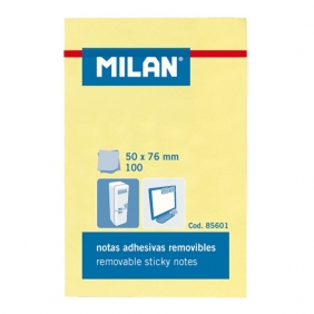 Zestaw Milan: 2 długopisy P1, ołówek grafitowy, gumka 6024, temperówka, karteczki samoprzylepne (BYM80064)