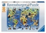 Puzzle 500 Zagrożone zwierzęta (142644)