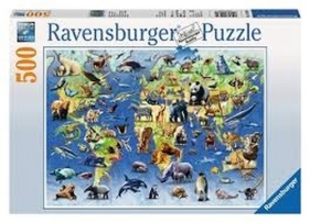 Puzzle 500 Zagrożone zwierzęta (142644)