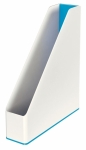 Pojemnik na dokumenty pionowy Leitz Wow Dual - niebieski 7,3 x 31,8 x 27,2 cm (53621036)
