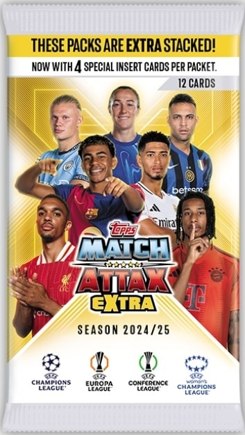 Match Attax Extra 2024/25 saszetki z kartami 1szt.mix
