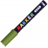 Marker akrylowy 1-2 mm - zielony oliwkowy (ZPLN6570-56)