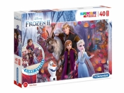 Puzzle podłogowe SuperColor 40: Frozen 2 (25464)