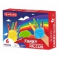 Farby do malowania palcami, 6 kolorów x 40ml (414785)