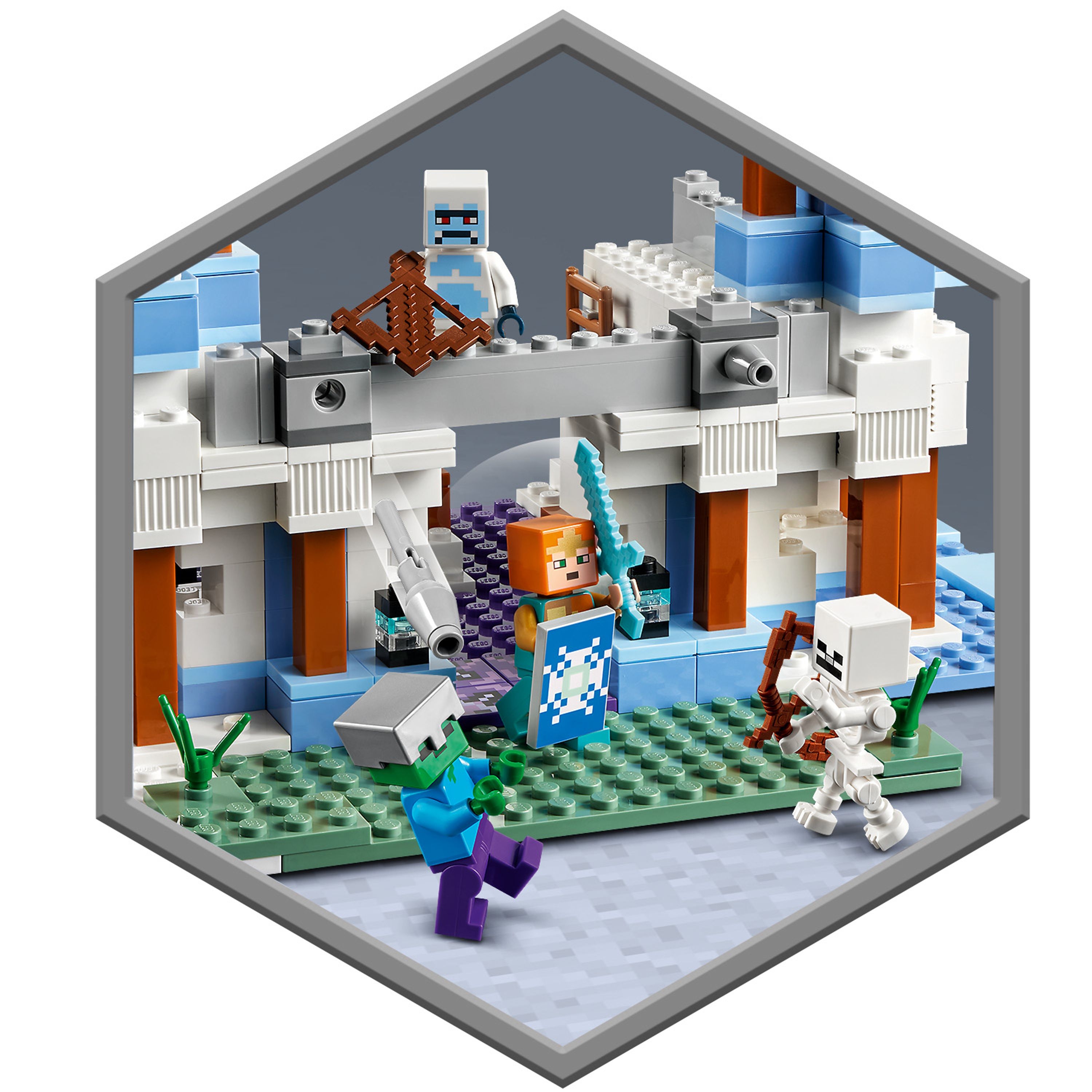 LEGO Minecraft: Lodowy zamek (21186)