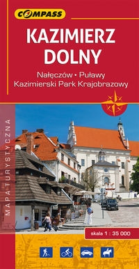 Kazimierz Dolny mapa turystyczna 1:35 000