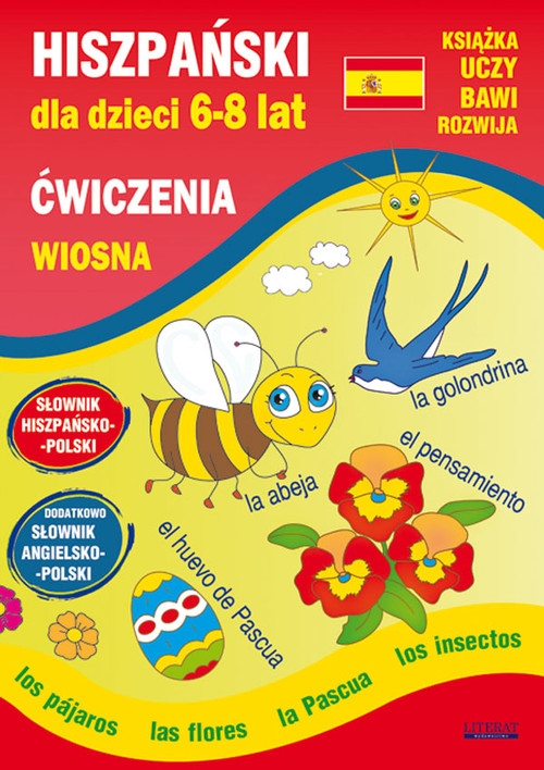 Hiszpański dla dzieci 6-8 lat Ćwiczenia Wiosna