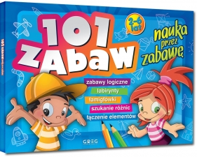 101 zabaw - nauka przez zabawę (OUTLET - USZKODZENIE) - Ewa Sajek