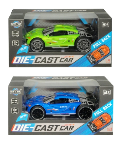 Pojazd auto sportowe ze światłem