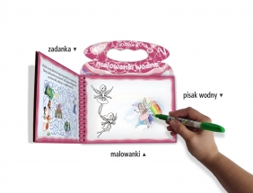 Zadanka & malowanki wodne. Wróżki - Wioleta Żyłowska