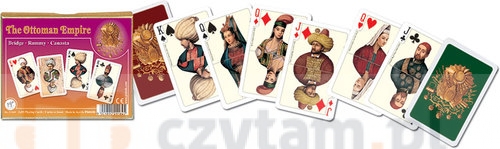 Karty do gry Piatnik 2 talie Imperium Osmańskie