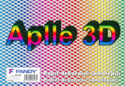 Papier samoprzylepny Apple 3D