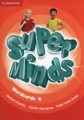 Super Minds Wordcards 4 - Puchta Herbert, Gerngross GĂĽn