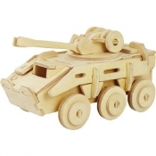 Puzzle drewniane 3D Transporter opancerzony