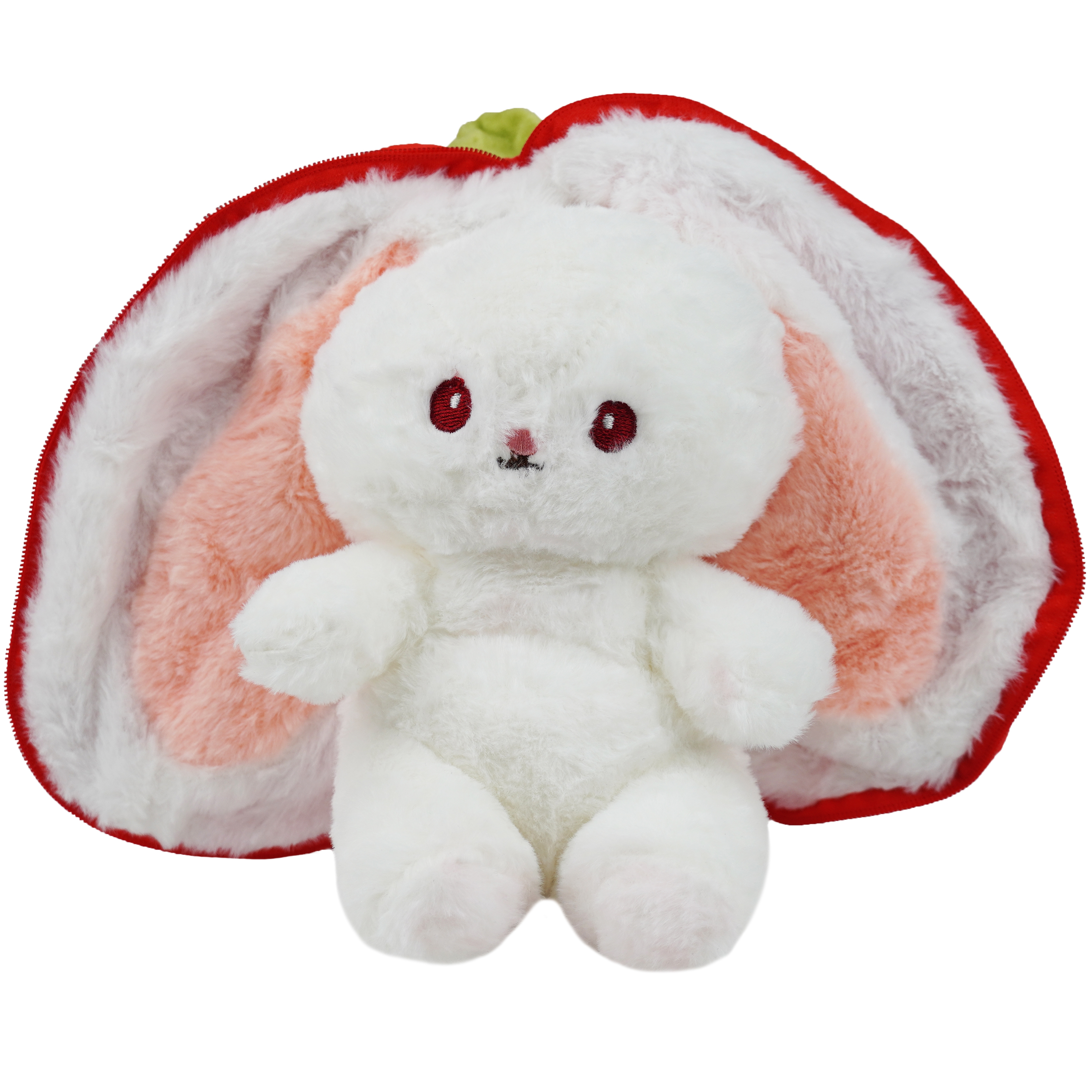 Pluszowy królik w truskawce, 22 cm