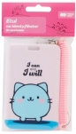 Etui na identyfikator wysuwane Cats - Cute, Happy Color