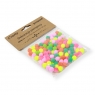 Dekoracje pompony 1cm fluo 120szt