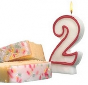 Świeczka jubileuszowa cyfra - 0011142338