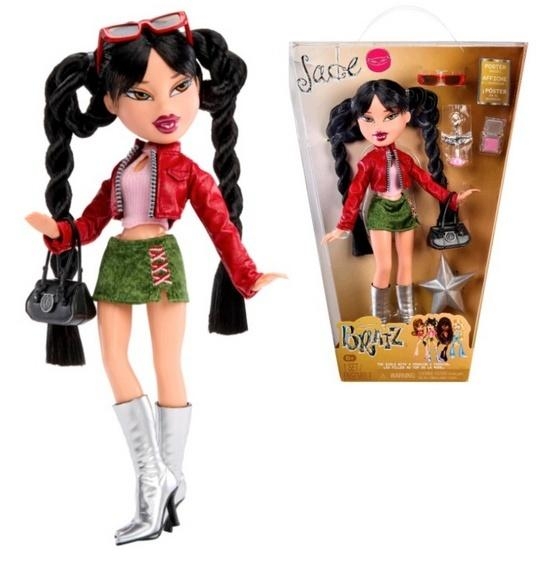<img src='https://webimage.pl/pics/645/6/d0035051596080.jpg' style='height:440px' /> Bratz 2001 Reimagined Dolls - Jade