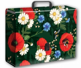 Teczka z rączką B4 Jumbo Kwiaty Polskie Maki