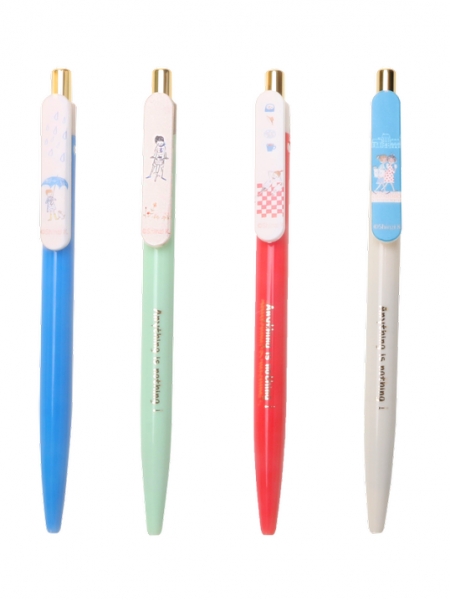 Długopis automatyczny Cheri, 0,7 mm - niebieski (MG ABP20178 KP40) 