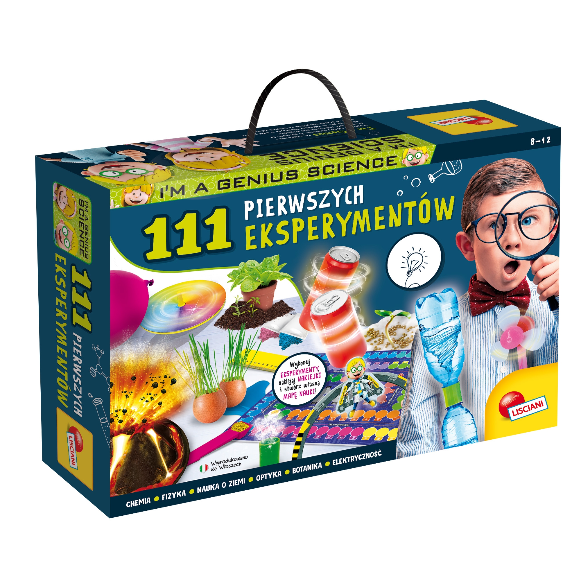 <img src='https://webimage.pl/pics/646/6/d8008324106646-10.jpg' style='height:440px' /> I'm a Genius Science - 111 pierwszych eksperymentów