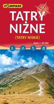 Mapa Tatry Niżne (Tatry Niskie)