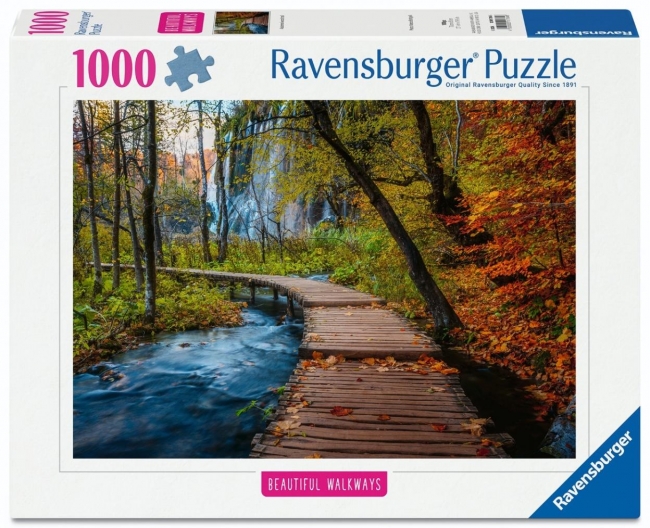 <img src='https://webimage.pl/pics/646/7/d4005555017646.jpg' style='height:440px' /> Puzzle 1000 Autumnal Wooden Trail