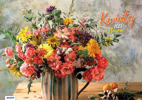 Kalendarz 2023 albumowy Kwiaty KA8