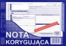 Druk nota korygująca A-5 samokopiująca 01064