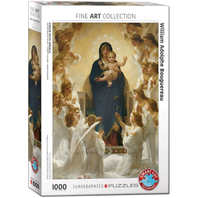 <img src='https://webimage.pl/pics/647/0/d628136670647.jpg' style='height:440px' /> Puzzle 1000 Virgin with Angels 6000-7064