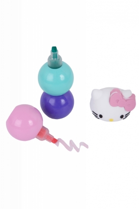 Coolpack, Zakreślacze kulki Hello Kitty - Pink 1, 3 kolory (10647PTR)