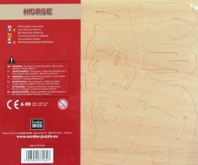 Łamigłówka drewniana Gepetto - Koń (105685)