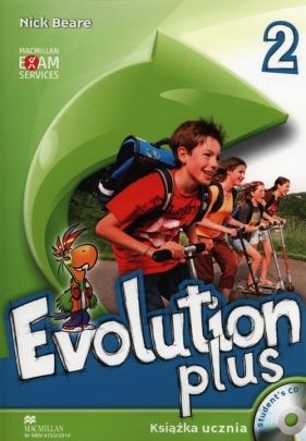 Evolution Plus 2 Książka ucznia z płytą CD - Beare Nick