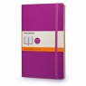 Notes L Moleskine w linie orchidea